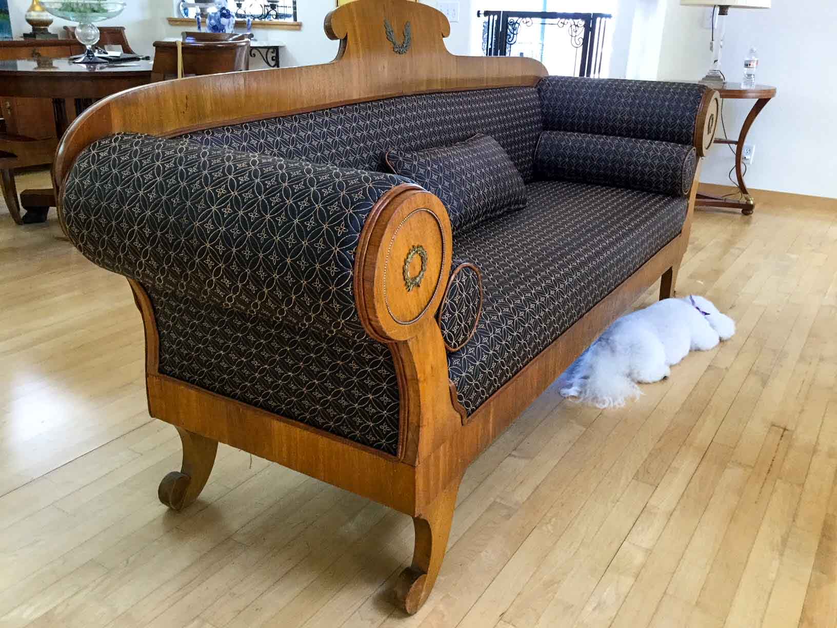 Antique Sofa from the 1800's • Restoration Reupholstery